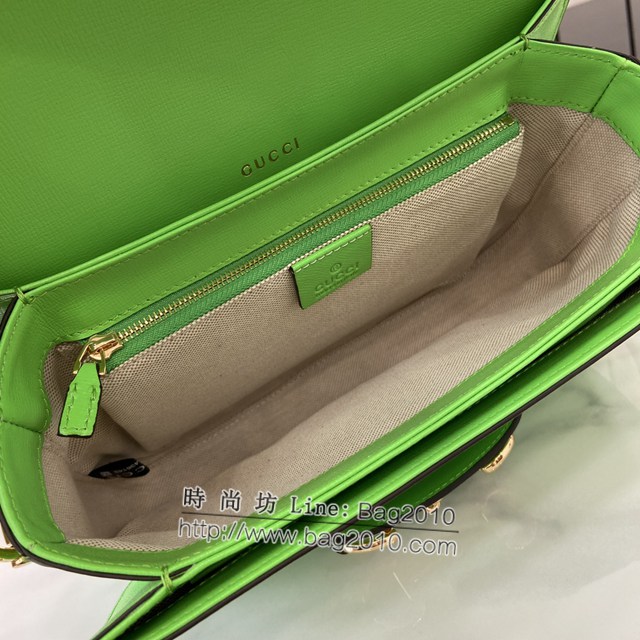 Gucci專櫃古馳最新款Horsebit 1955系列肩背包 jh2277型號：602204